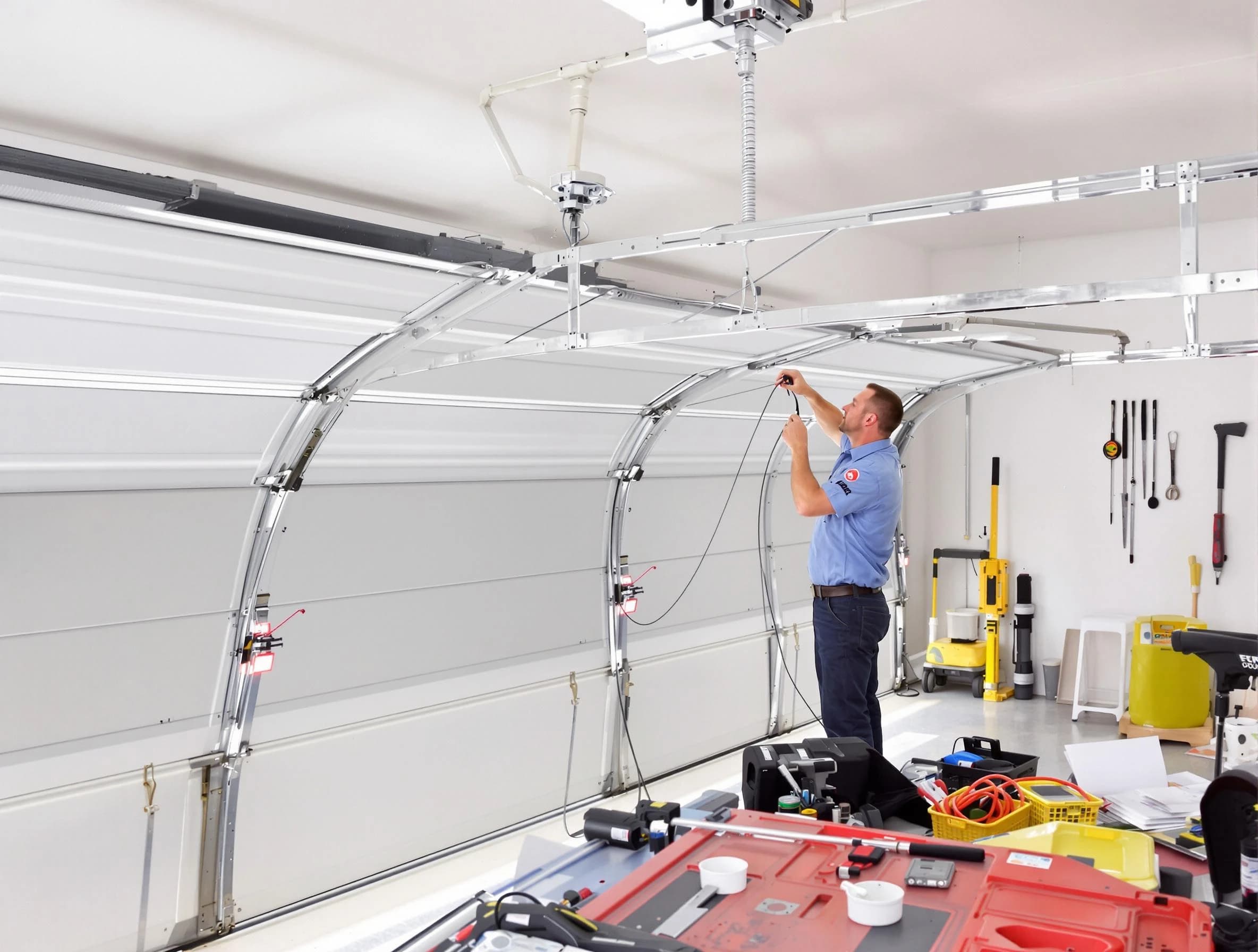 Garage door cable repair service by Candler-McAfee Garage Door Repair in Candler-McAfee