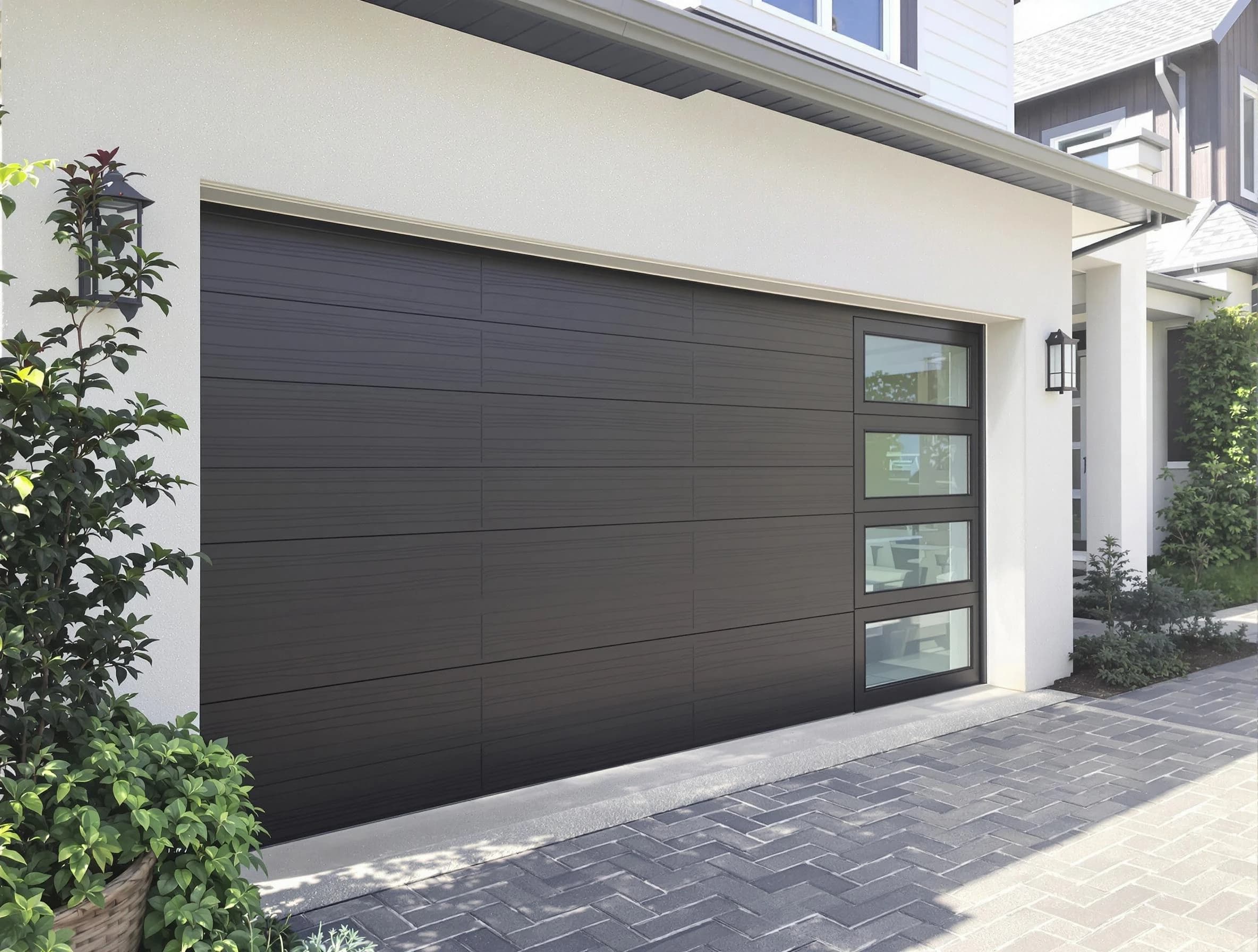 Custom garage door installation by Candler-McAfee Garage Door Repair in Candler-McAfee