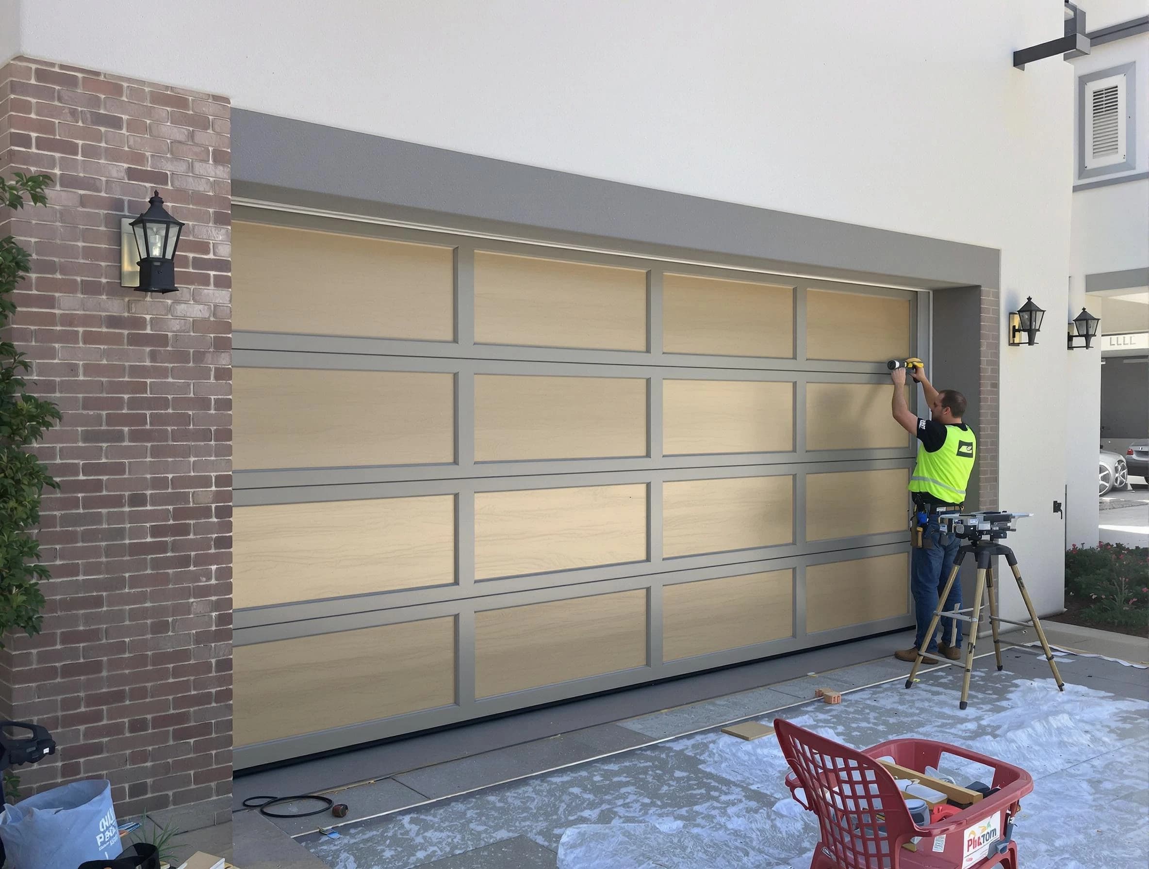 Garage door replacement service by Candler-McAfee Garage Door Repair in Candler-McAfee