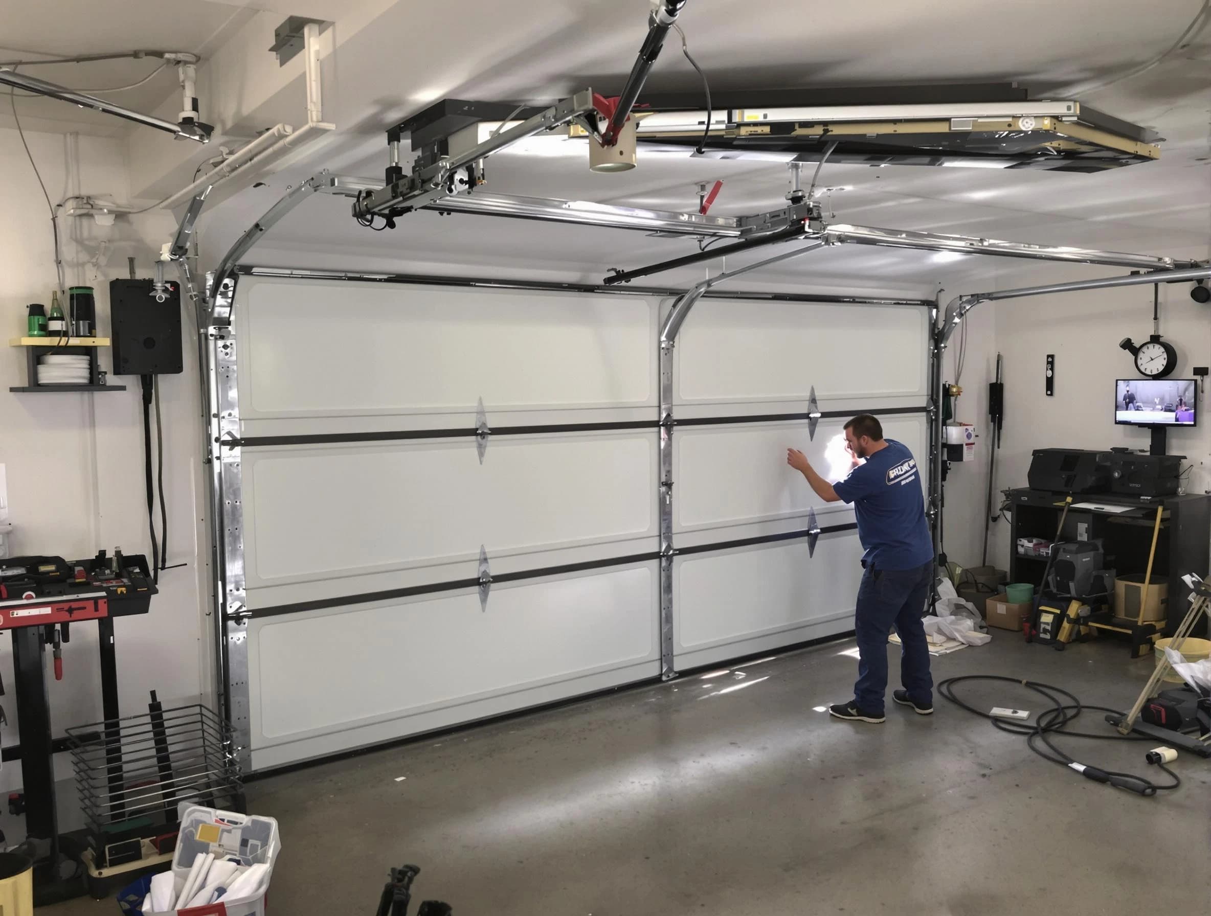 Professional garage door repair service by Candler-McAfee Garage Door Repair in Candler-McAfee