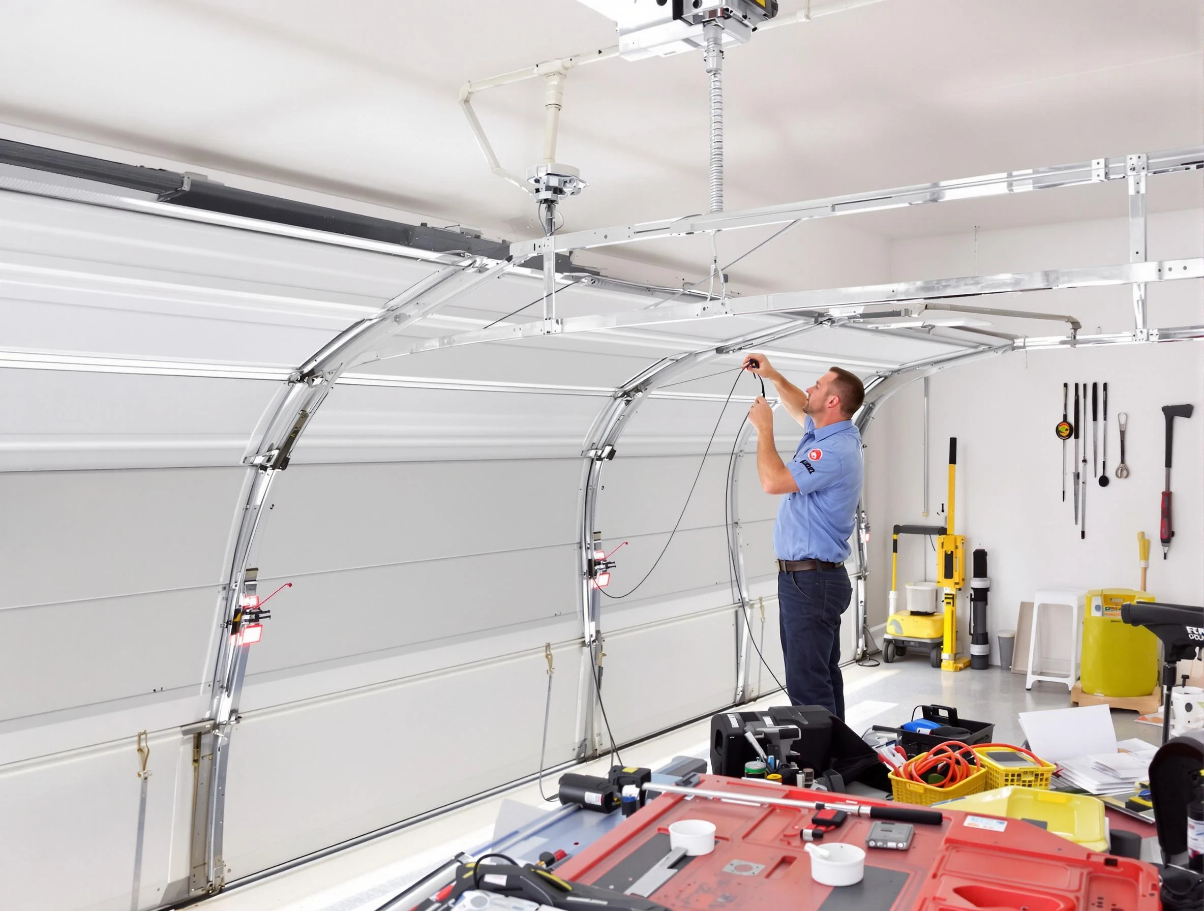 Garage door cable repair service by Candler-McAfee Garage Door Repair in Candler-McAfee