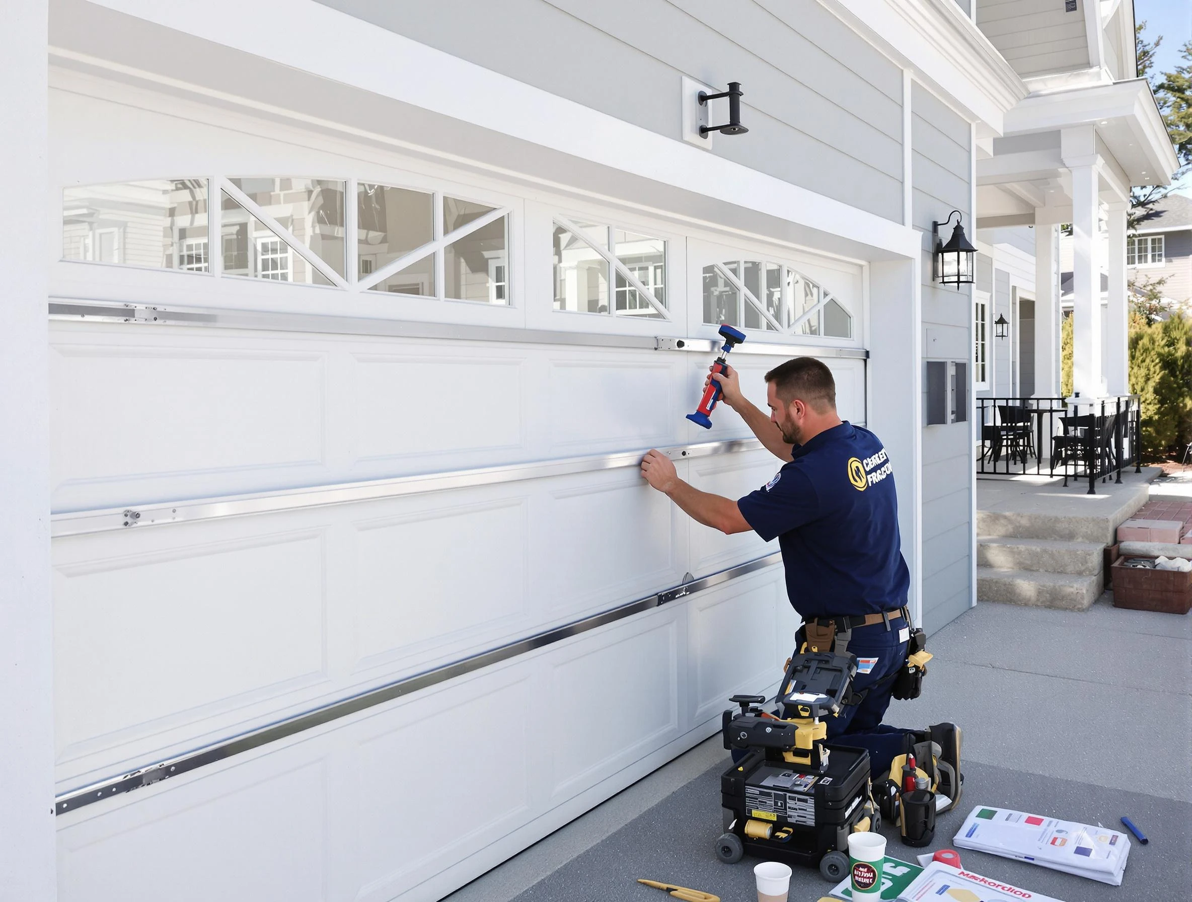 Professional garage door installation by Candler-McAfee Garage Door Repair in Candler-McAfee