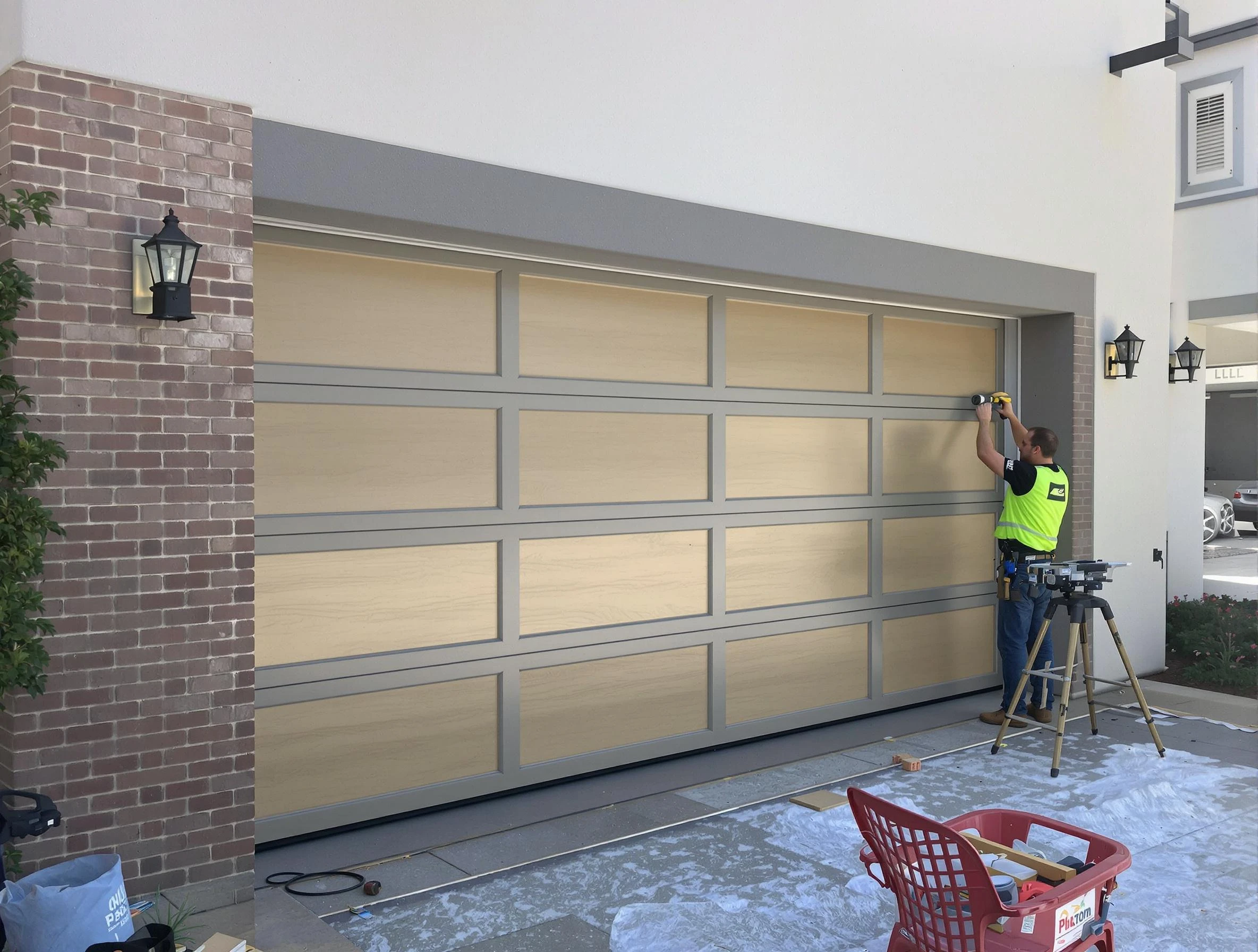 Garage door replacement service by Candler-McAfee Garage Door Repair in Candler-McAfee